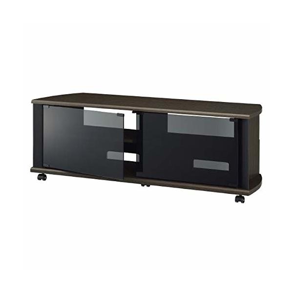TV-MS120H ダークブラウン ハヤミ工産 [テレビ台 (43〜52V型対応)] メーカー直送