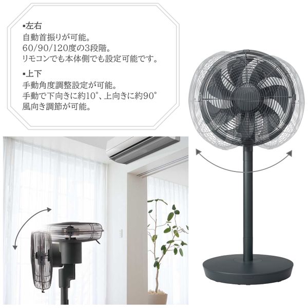 25年新商品】扇風機 リビング コイズミ KLF3057G DCモニター レトロ 
