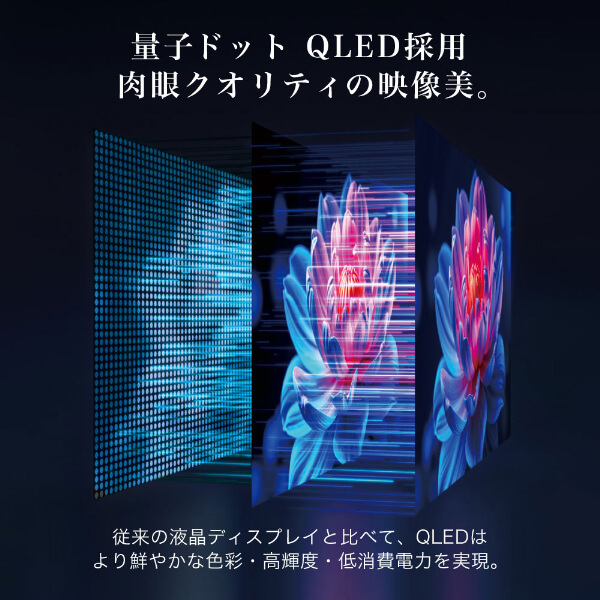スマートテレビ 65型 Googleテレビ 65インチ HDR対応 GoogleCast スマホ連動 Googleアシスタント Dolby Audio 地上・BS・110度CSデジタル 外付けHDD録画機能 HDMI3系統 YouTube Prime Video JU65QN9SG CHiQ_5