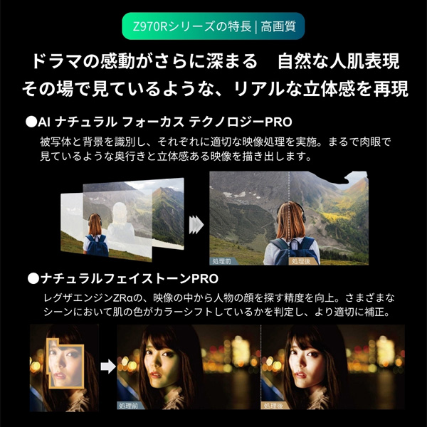 75Z970R TVS REGZA REGZA [75V型 地上・BS・110度CSデジタル 4Kチューナー内蔵 液晶テレビ]_5
