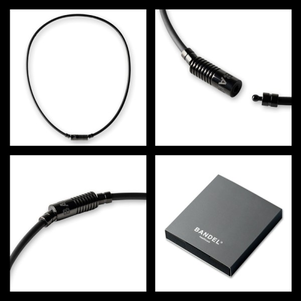 バンデル ニュートラル 52cm NEUTRAL ニュートラル White×Silver 磁気ネックレス – BANDEL®︎｜公式