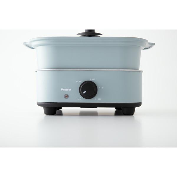 WGV-A60 スモーキーブルー ピーコック [コンパクトグリル鍋]