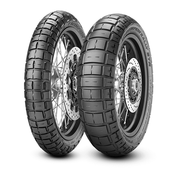 にもさま専用 2808100 SCORPION RALLY STR 110/70 R 17 M/C 54H M+S TL FRONT