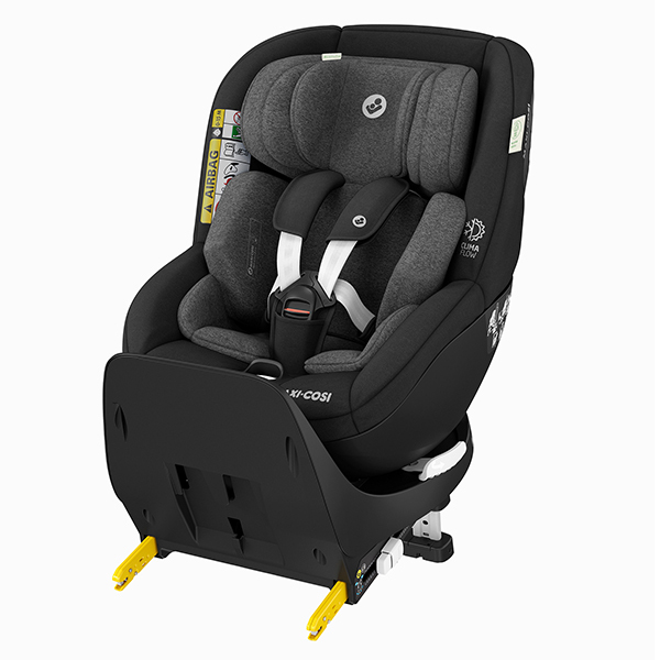 マイカプロエコアイサイズ オーセンティックブラック マキシコシ [チャイルドシート (新生児〜4才頃まで)] 【保証期間：4年】