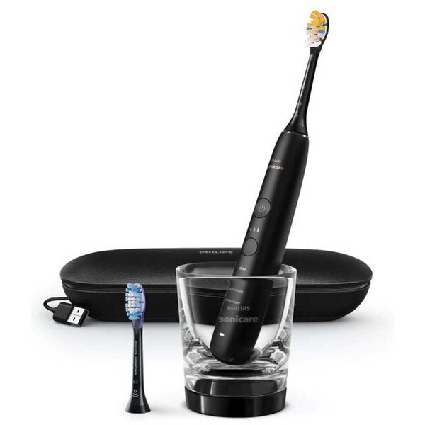 HX9911/99 PHILIPS ブラック ソニッケアー ダイヤモンドクリーン 9000 [電動歯ブラシ (音波振動式)]