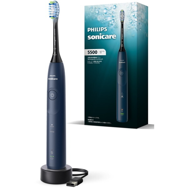 HX7113/05 PHILIPS ネイビーブルー ソニッケアー プロテクトクリーン5500シリーズ [電動歯ブラシ (音波・音波水流式)] 15,830円