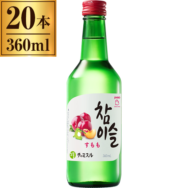 眞露 チャミスル すもも 360ml ×20の通販は