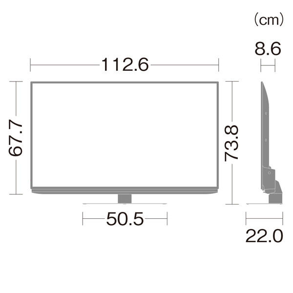液晶テレビ 50型 50インチ 4Kダブルチューナー内蔵 シャープ AQUOS SHARP テレビ本体 メーカー保証 4T-C50CH1 CH1シリーズ_8