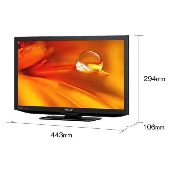 2024年製　SHARP 2T-C19DE 19インチ テレビ 使用期間1週間】SHARP AQUOS 19インチ 2024年製 2T-C19DE 液晶
