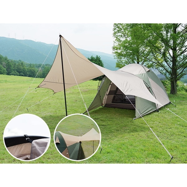 DOD/ザ・ワンタッチテント(M)/T3-673-KH