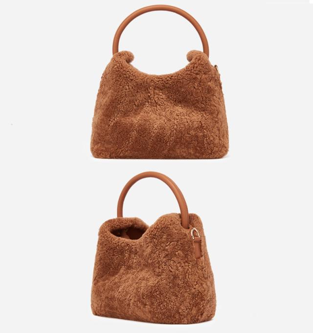 ファーバッグ ムートンバッグ ショルダーバッグ レディース
