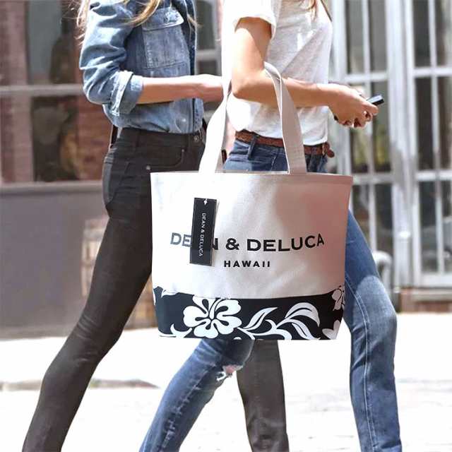 在庫僅少 ブラック – DEAN&DELUCA ハワイ限定 ハワイ限定 トートバッグ ...