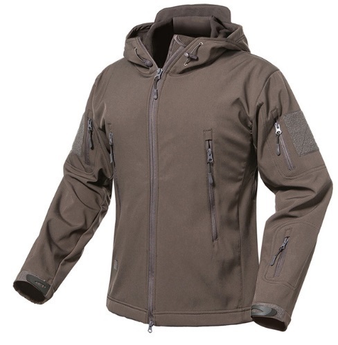 ソフトシェル ミリタリージャケット サバゲー向きフード付き迷彩マルチカム擬態 ミリタリーアウター上着 タフな素材の通販はau Pay マーケット オータムネットショップ