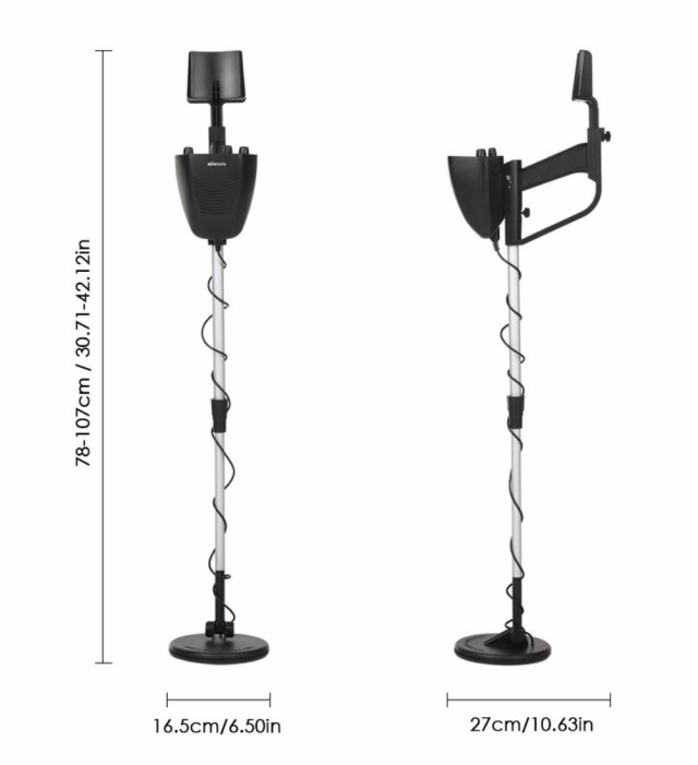 本格大型 金属探知機 長さ調整可能 【海外製】の通販はau PAY マーケット - オータムネットショップ
