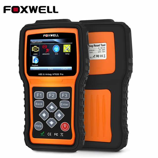 Foxwell Nt630 Plus 自動obd2診断ツール Abs Srsエアバッグ リセット 自動車用スキャンツール プロ 日本語対応 の通販はau Pay マーケット オータムネットショップ