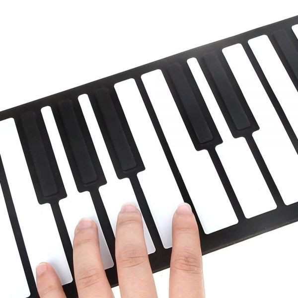 鍵盤 キーボード ハンドロールピアノ 電子ピアノ ピアノ 軽量 くるくる巻いてコンパクトに収納 Usb Midi 電子キーボードの通販はau Pay マーケット オータムネットショップ