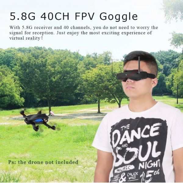 最新fpvゴーグル 3d対応 Hdmi装備 Skyzone Sky02s V Diversity 5 8ghz 40ch Fpv Goggles Raceband 3d Mode Vr Fatshark Hd3の通販はau Pay マーケット オータムネットショップ