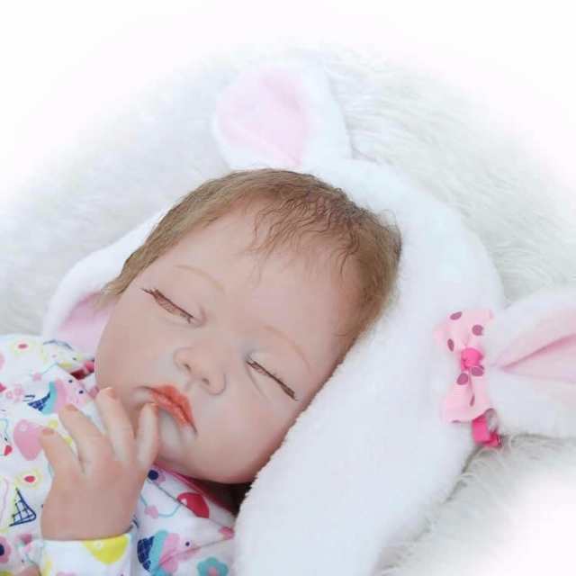 リボーンドール リアル赤ちゃん人形 かわいいベビー人形 衣装と哺乳瓶 