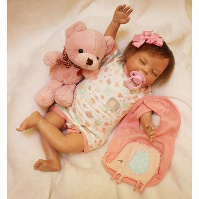 リボーンドール リアル赤ちゃん人形 かわいいベビー人形 ハンドメイド海外ドール クローズアイ ぬいぐるみ付き乳児ちゃんの通販はau Pay マーケット オータムネットショップ