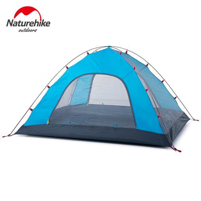 Naturehike ネイチャーハイク 4人用 アウトドア NHテント 二重層 超軽量 テント キャンプの通販はau PAY マーケット -  オータムネットショップ