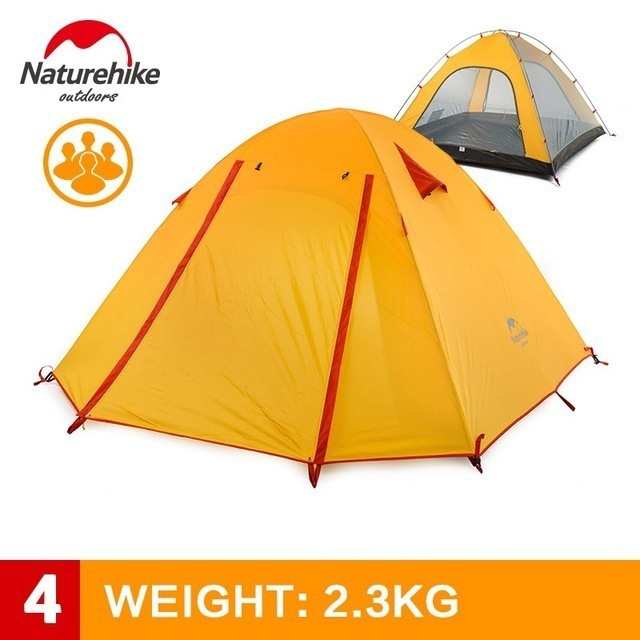 Naturehike ネイチャーハイク 4人用 アウトドア NHテント 二重層 超軽量 テント キャンプの通販はau PAY マーケット -  オータムネットショップ