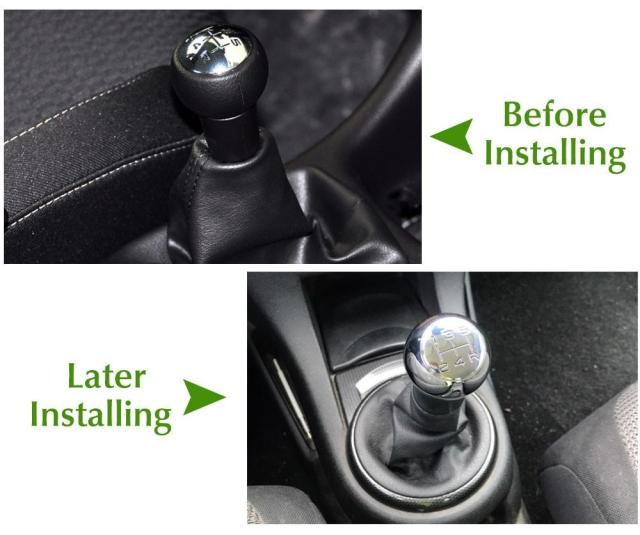 5 速度ステンレス鋼マニュアルギアシフトノブ Vts スポーツレバーハンドボールプジョー 106 6 306 406 107の通販はau Pay マーケット オータムネットショップ