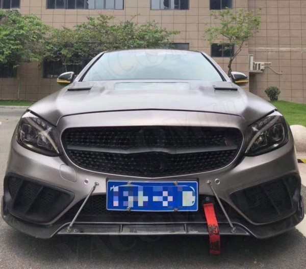 C クラスカーボンファイバベントカバートリムベンツ W5 C43 Amg C180 C0 スポーツ 15 19 フォグランプグリルフレームの通販はau Pay マーケット オータムネットショップ