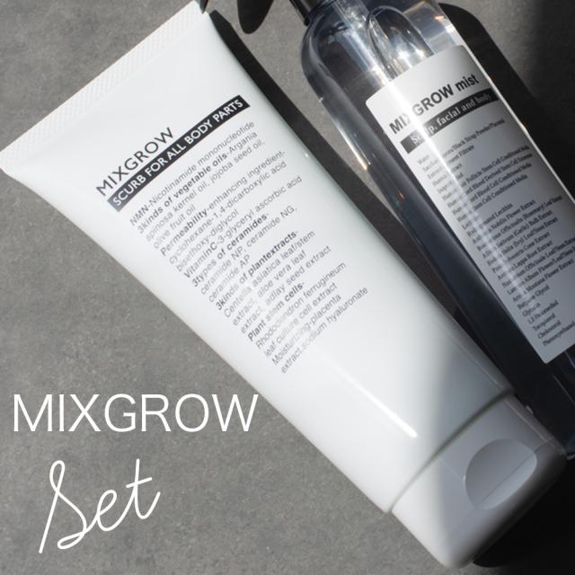 【SET】MIXGROW ミクスグロウ ミスト200ml・スクラブ洗浄料 200g ヒト幹細胞順化培養液 ヒト毛根幹細 エクソソーム 毛髪 活性化 発毛にも期待 全身使えるミスト NMN配合スクラブ洗浄料 ヒアルロン酸 セラミド エイジングケア mico ミコ ミクスグロー ミックスグロー_17