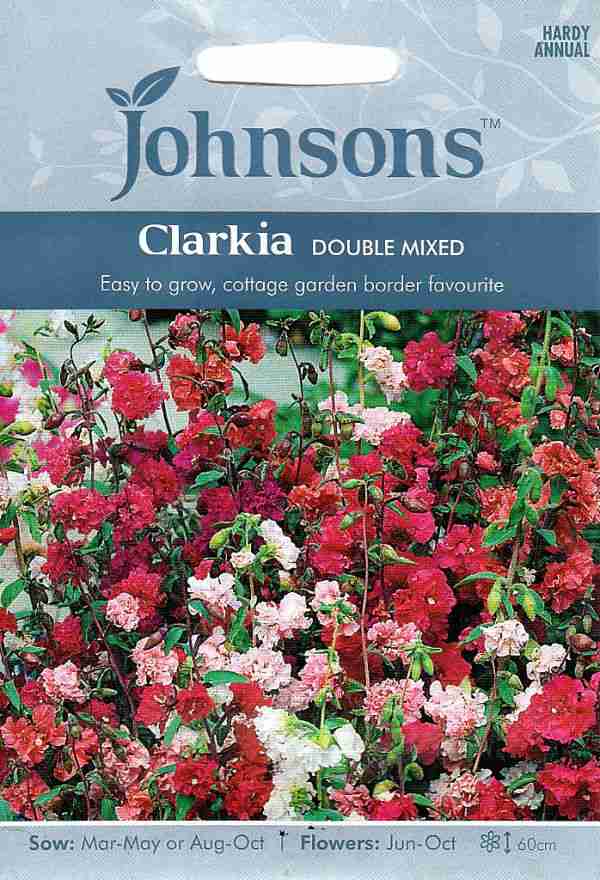 輸入種子 Johnsons Seeds Clarkia Double Mixed クラーキア ダブル ミックス ジョンソンズシードの通販はau Pay マーケット Gardener S Shop Ivy