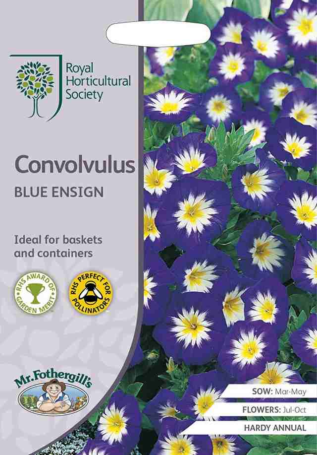 輸入種子 Mr Fothergills Seeds Royal Horticultural Society Convolvulus Blue Ensign コンボルブルス ブルー エンサイン ミスターの通販はau Pay マーケット Gardener S Shop Ivy