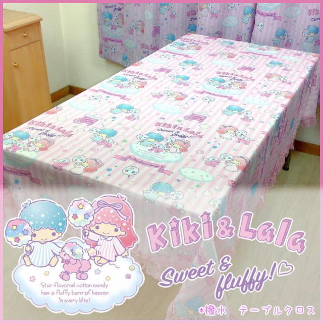 レース付き 撥水 テーブルクロス 145 180cm サンリオ キキララ コットンキャンディ Sanrio キャラクター の通販はau Pay マーケット インテリアショップシード