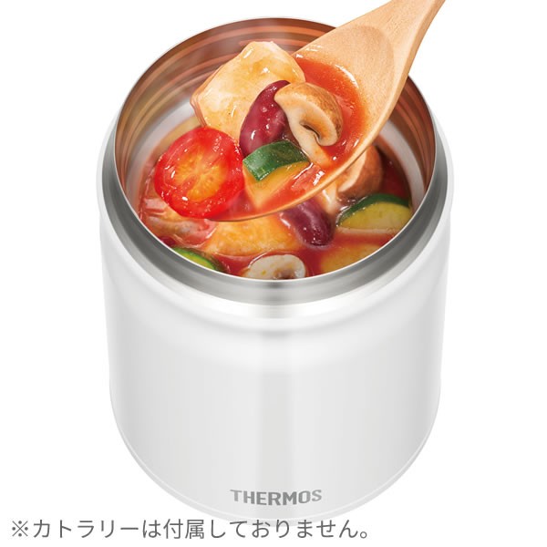 サーモス 真空断熱スープジャー 400ml ホワイト Wh Jbt 400 Thermos スープ用 シチュー用 味噌汁の通販はau Pay マーケット 生活雑貨マスト Au Pay マーケット店