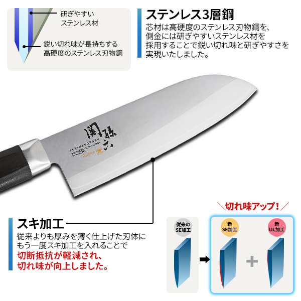 貝印 包丁 関孫六 茜 小三徳包丁（食洗器対応） 刃渡り14.5cm AE2906 ｜ 万能包丁 小型 小さめ 女性 向きの通販はau PAY  マーケット - 生活雑貨マスト au PAY マーケット店