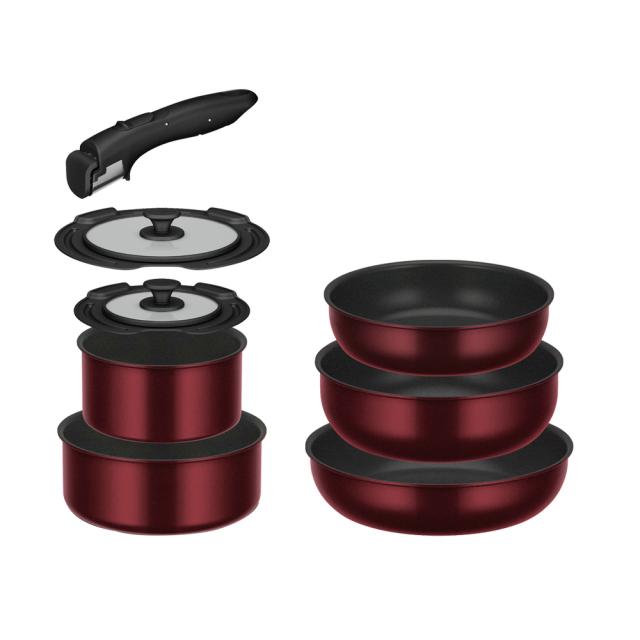 サーモス IH対応 取っ手のとれる フライパン 8点セット KSD-8A ｜ THERMOS 取っ手が取れる 鍋 フライパンセット PFOA PFOS フリー 鍋セット 新生活_7