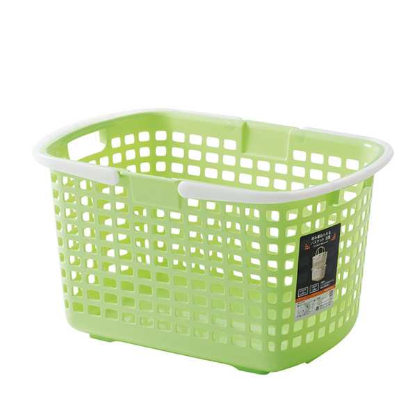 カゴ S-ライトバスケット グリーン F2596 ｜ 洗濯かご 脱衣カゴ 重ねる 早期割引特典 肌触りがいい 花x花ドラッグ 店富士フイルム  メタバリア 葛の花