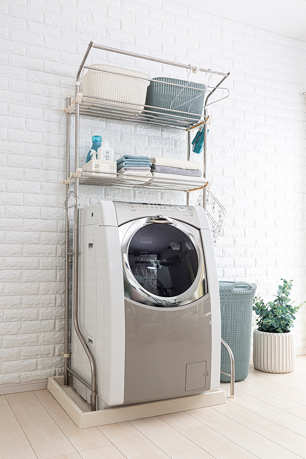 洗濯機ラック セキスイ ステンレス洗濯機ラック ステン