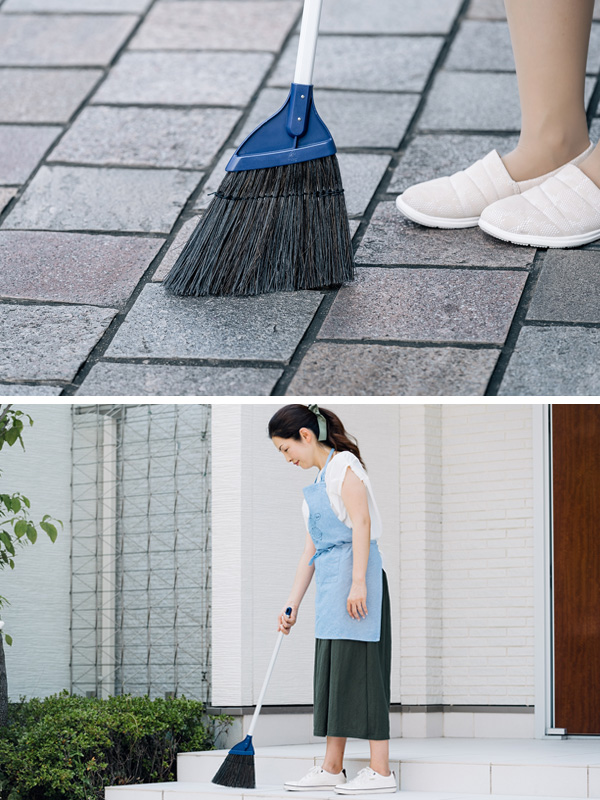 ほうき Ys 庭箒ブルロン S 箒 庭 掃除 ホウキ 化学繊維 天然繊維 粗いゴミ 細かいゴミ 屋外用 日本製の通販はau Pay マーケット 生活雑貨マスト Au Pay マーケット店