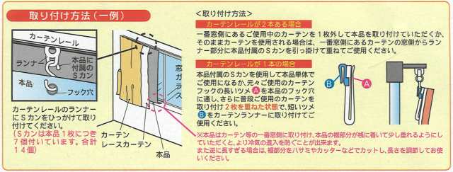 窓からの冷気を防ぐ あったかキープカーテン 腰高窓用 幅110 丈145cm 2枚入りの通販はau Pay マーケット 生活雑貨マスト Au Pay マーケット店