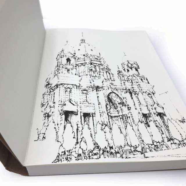 スケッチブック Sketch Book 上質紙 無地 アーティスト用品 ノート メモ帳 日記帳 漫画 原画練習 イラスト キャラクターデザイン 旅行 の通販はau Pay マーケット Fun Road