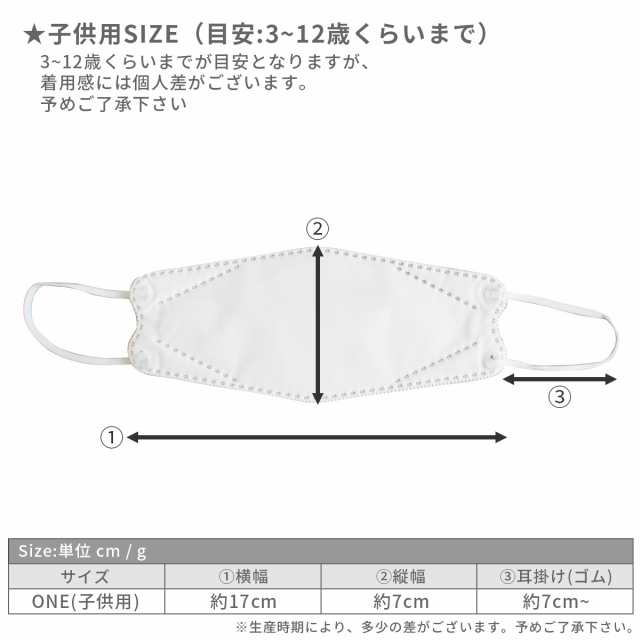 Kf94マスク 子供用 不織布 10枚 立体マスク 柳葉型 キッズ用 個包装 Pm2 5 飛沫防止 4層構造 コロナ対策 送料無料の通販はau Pay マーケット Tokohana