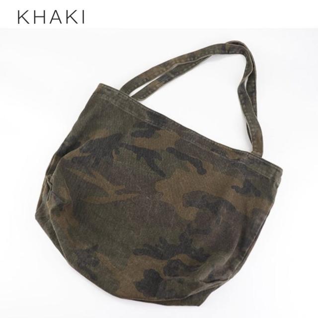 トートバッグ 迷彩柄 トート 迷彩 ショッピングバッグ メンズ レディース 大容量 Big カモフラ ヴィンテージ加工 トート 大きい 製品洗いの通販はau Pay マーケット Tokohana