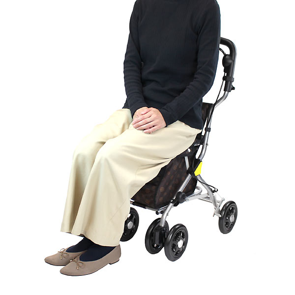 ちょい値下げ❢　シルバーカー　TacaoF ルミド 幸和製作所 TacaoF ルミド ミドルタイプ チェックブラック