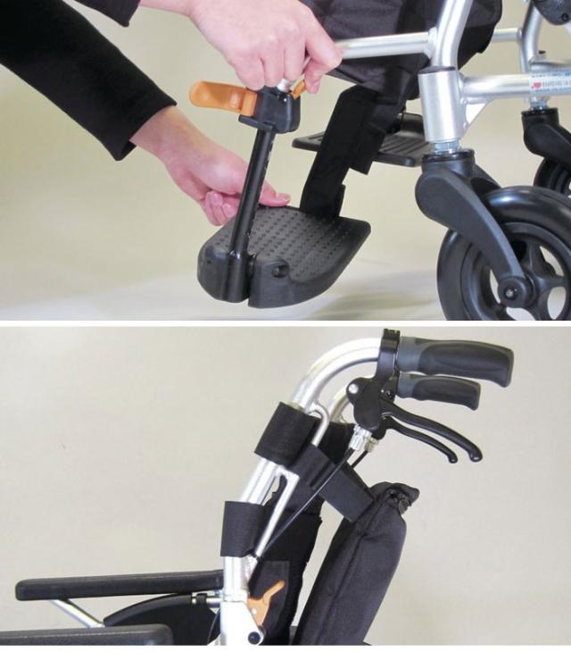 車いす 軽さ 低床【松永製造所 ネクストコア-プチ NEXT-20B】軽銀製 お手伝い式車いす 背折れ 背居敷きかい繕う お手伝い式 軽さ 折りたたみ 格好のいい 御上さん