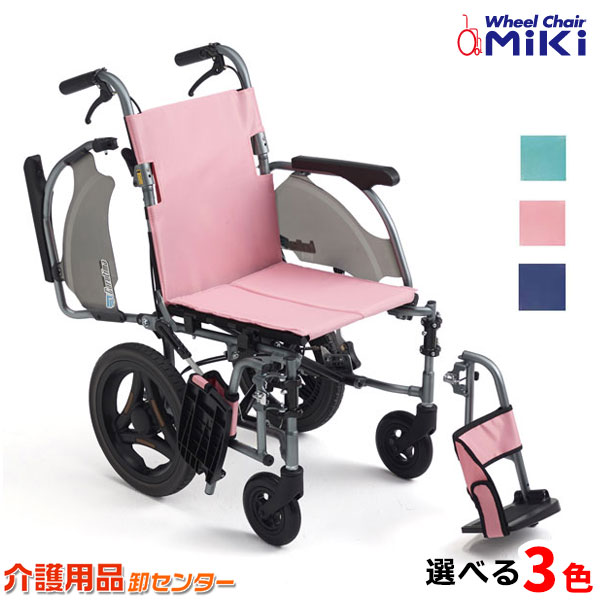 車椅子 軽量 折り畳み 【MiKi/ミキ CRTシリーズ CRT-8】超軽量 カルティマ 介助式 多機能 ワンハンドブレーキ 車いす 車イス くるまいす コンパクト アルミ製 介助用 介護用品 軽量車椅子 折りたたみ おしゃれ 介護施設 福祉用具 介助式の通販は 45,300円