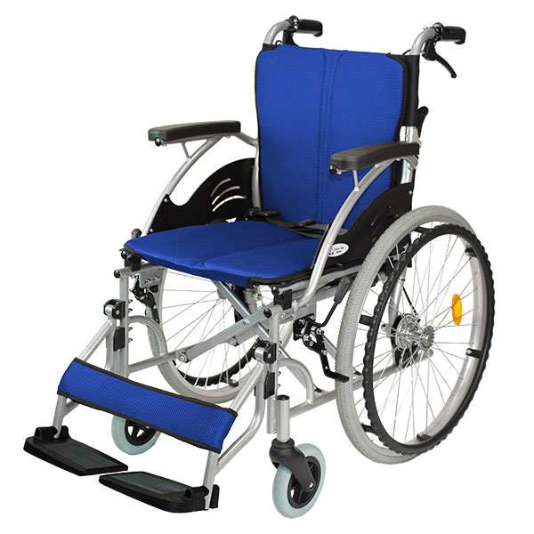 車椅子 コンパクト 軽量 折りたたみ 自走式 ハピネス CA-10SU ケア 