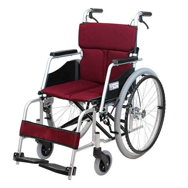 車椅子 軽量 折りたたみ 自走式 ハピネスコンパクト CA-10SUC ケア