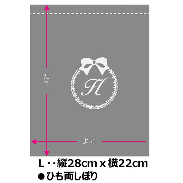 追加用 Lサイズ巾着 リボンロゴ の通販はau Pay マーケット クラウンハート