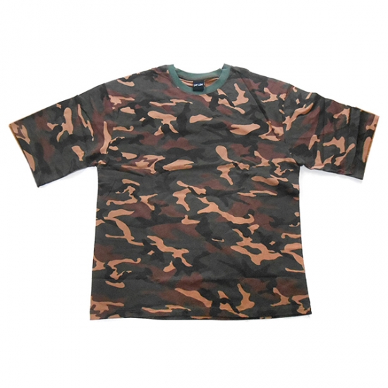 オーバーサイズ カモフラ柄 迷彩 Tシャツ 半袖 カーキ Xl メンズ ビッグサイズの通販はau Pay マーケット Ygg Store