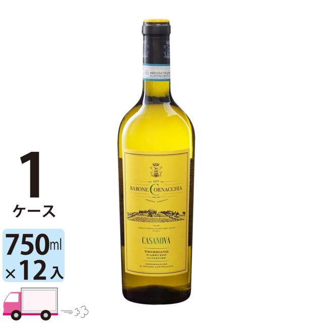 稲葉直送ワイン トレッビアーノ ダブルッツォ スペリオーレ [I716] 1ケース(12本) 送料無料