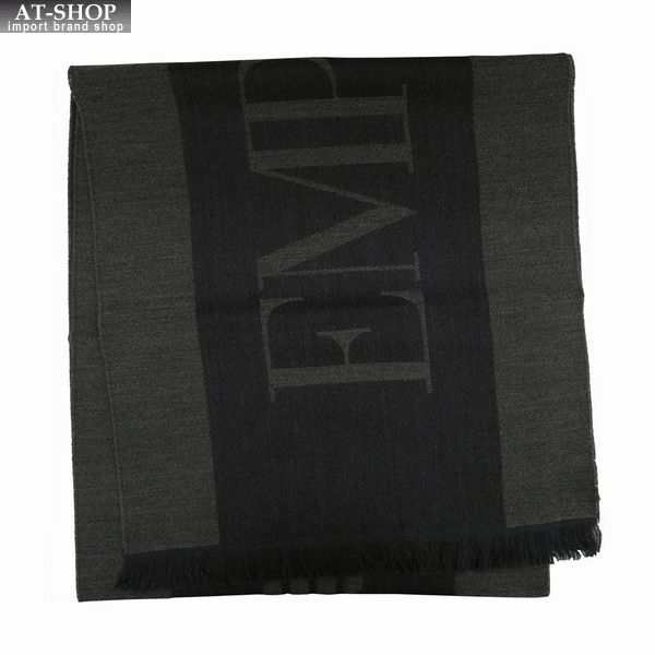 メンズ マフラー エンポリオ アルマーニ EMPORIO ARMANI スカーフ 2022AW  ANTHRACITE/GREY グレー系の通販は 15,750円
